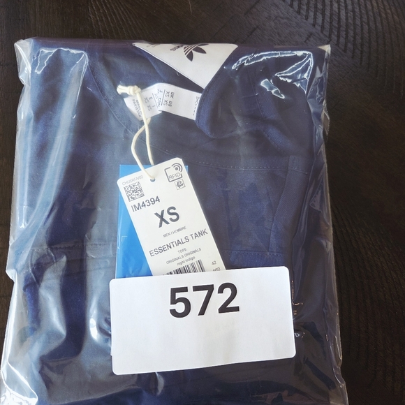 Adidas Originals Essentials Men's Tank Top -  Tone XS New Night Indigo Navy - Picture 7 of 7